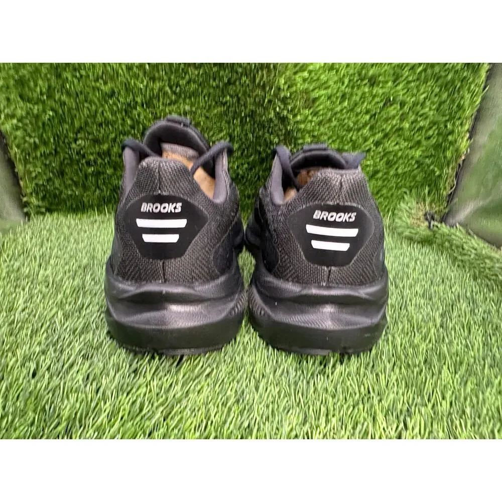 Brooks Ghost 17 GTX 1204511B020 Athletic Sneaker Women's 8.5B Black Mesh Workout